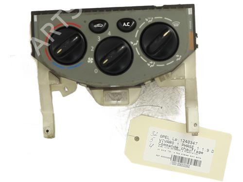 Used Climate control Climate control OPEL VIVARO A Bus (X83) 1.9 DTI (F7, J7, A07) (101 hp) 21319827 21319827