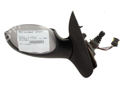 Right mirror PEUGEOT 206 Hatchback (2A/C) 1.4 HDi eco 70 | BP28475447C27