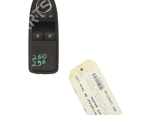 Used Left front window switch Left front window switch RENAULT CLIO V (B7_) 1.0 TCe 100 (B7MT) (101 hp) 33960131 33960131