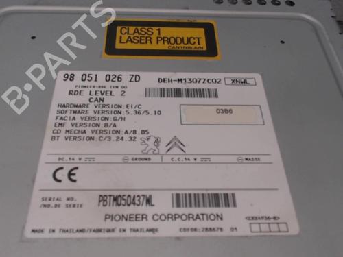 Radio PEUGEOT 208 I (CA_, CC_) 1.6 HDi / BlueHDi 75 | BP21307274E6 