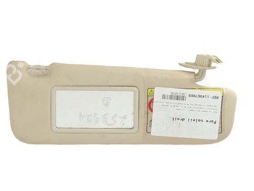 Used Right sun visor FIAT 500 (312_) 1.3 D Multijet (312AXB1A) (75 hp) 30115027