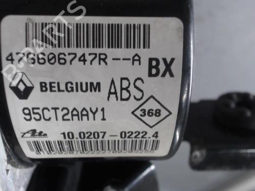 Used ABS pump RENAULT MEGANE III Hatchback (BZ0/1_, B3_) 1.5 dCi (86 hp) 21301562