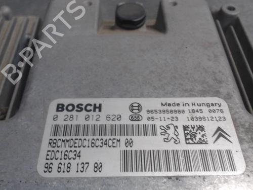Used Engine control unit (ECU) PEUGEOT PARTNER Box Body/MPV (5_, G_) 1.6 HDi 75 (75 hp) 21318896
