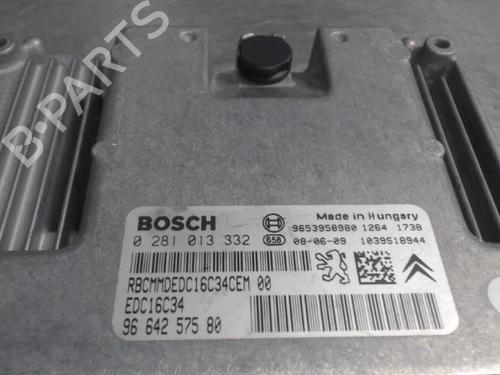 Used Engine control unit (ECU) PEUGEOT 308 I (4A_, 4C_) 1.6 HDi (90 hp) 21297604