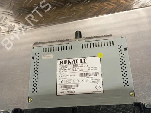 Used Radio RENAULT CLIO IV (BH_) 0.9 TCe 90 (BHNF, BHMA, BHMH, BHJK, BHJR) (90 hp) 24660026