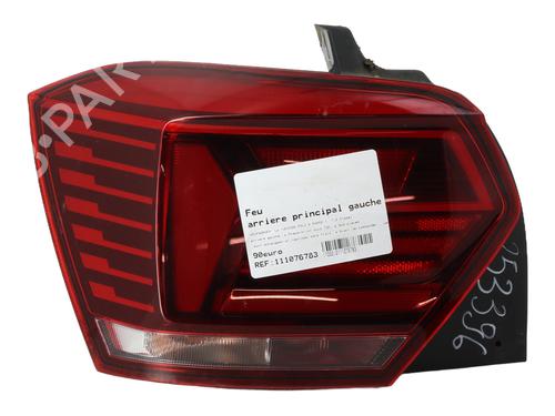 Used Left taillight VW POLO VI (AW1, BZ1, AE1) 1.6 TDI (95 hp) 28370039