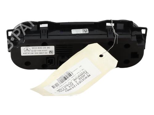 Climate control MERCEDES-BENZ C-CLASS (W204) C 180 Kompressor (204.044, 204.045) | BP25472914I5 - Image 3