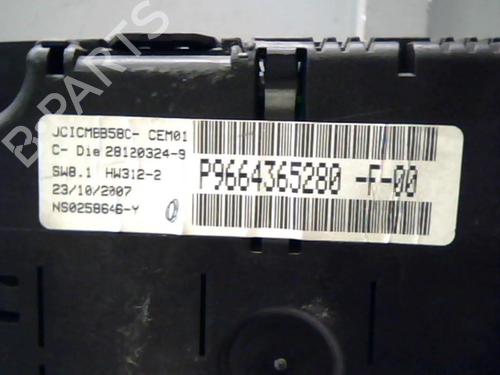 Instrument cluster CITROËN C4 Grand Picasso I (UA_) 2.0 HDi 138 | BP21303570C47