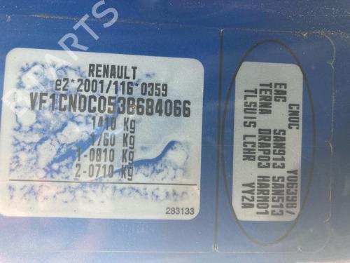 Rear left seatbelt RENAULT TWINGO II (CN0_) 1.2 Turbo (CN0C, CN0F) | BP37156300I29 - Image 27
