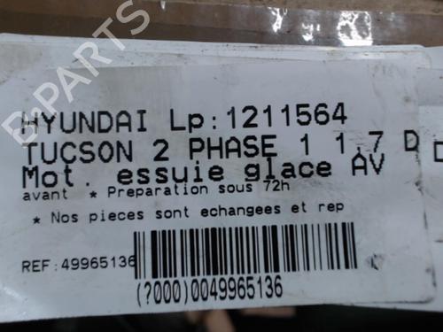 Used Front wiper motor HYUNDAI TUCSON (TL, TLE) 1.7 CRDi (116 hp) 21315193