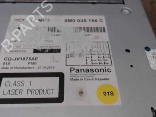 Radio VW POLO V (6R1, 6C1) 1.4 (6R1) | BP21307754E6 