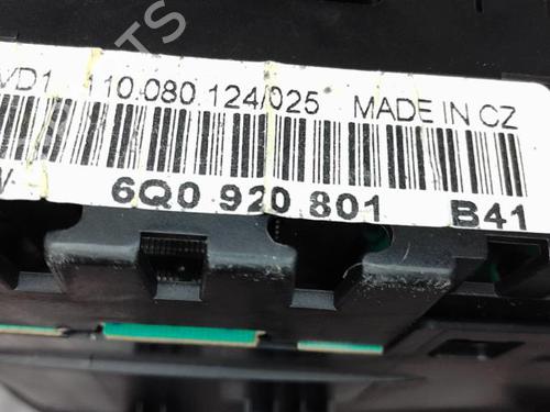 Instrument cluster VW POLO (9N_, 9A_) 1.4 16V | BP21372276C47 