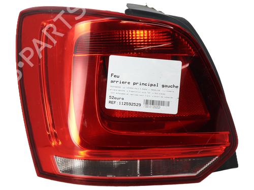 Used Left taillight VW POLO V (6R1, 6C1) 1.2 (60 hp) 29239198