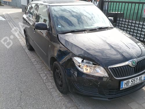 Right sun visor SKODA FABIA II Combi (545) 1.4 | BP25871944I2  - Image 7