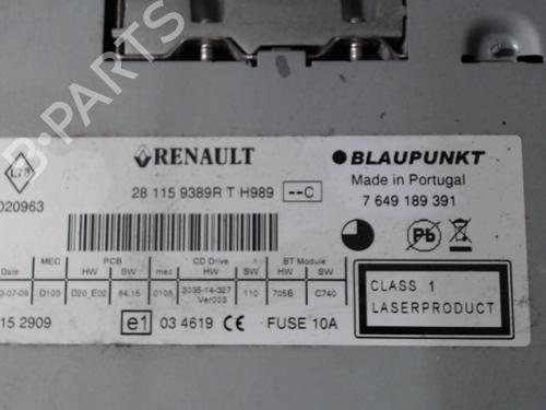 Radio RENAULT MEGANE III Hatchback (BZ0/1_, B3_) 1.9 dCi (BZ0N, BZ0J) | BP21300020E6 