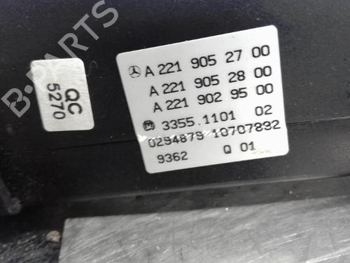 Climate control MERCEDES-BENZ S-CLASS (W221, V221) S 400 Hybrid (221.095, 221.195) | BP21375680I5 