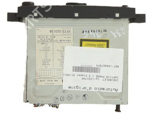 Radio CHEVROLET CAPTIVA (C100, C140) 2.0 D 4WD | BP27522132E6 - Image 2