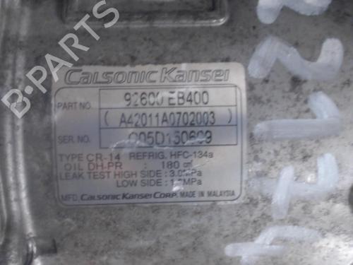 AC compressor NISSAN NAVARA NP300 (D40) 2.5 dCi 4WD | BP21318967M34 