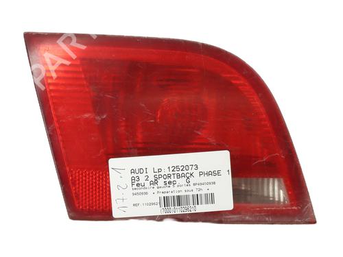 Used Left tailgate light AUDI A3 Sportback (8PA) 2.0 TDI (140 hp) 27895525