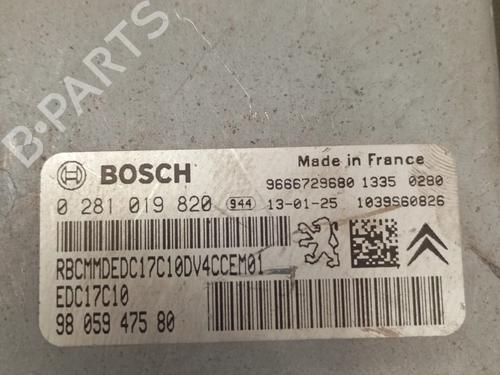 Used Engine control unit (ECU) Engine control unit (ECU) PEUGEOT 208 I (CA_, CC_) 1.4 HDi (68 hp) 21365625 21365625