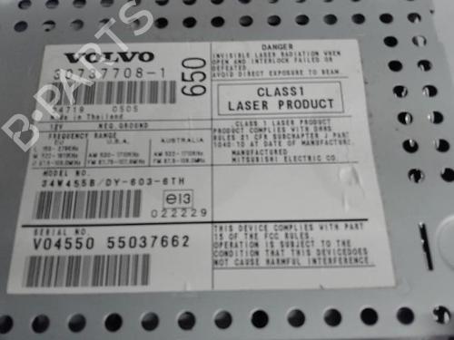 Radio VOLVO S60 I (384) 2.4 D | BP21291924E6 