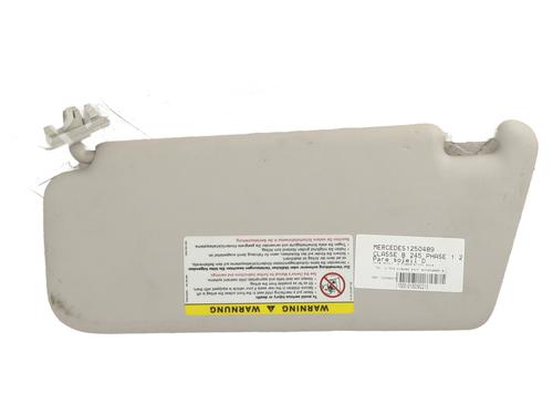 Used Right sun visor Right sun visor MERCEDES-BENZ B-CLASS Sports Tourer (W245) B 200 CDI (245.208) (140 hp) 23810149 23810149