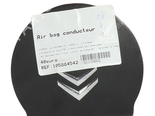 Driver airbag CITROËN C4 I (LC_) 1.6 HDi | BP25822559C9 