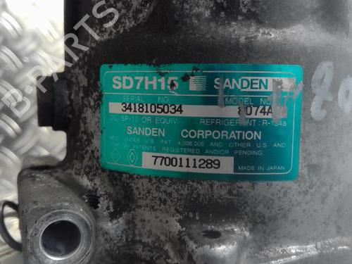 AC compressor RENAULT ESPACE III (JE0_) 2.0 16V (JE0N, JE0L, JE02) | BP25468154M34 