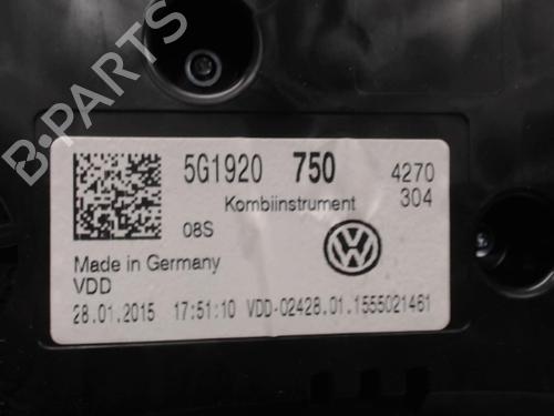 Instrument cluster VW GOLF VII (5G1, BQ1, BE1, BE2) 1.2 TSI | BP21301715C47