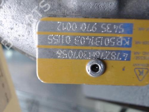 Used Turbocharger/Supercharger Turbocharger/Supercharger NISSAN MICRA III (K12) 1.5 dCi (86 hp) 21319378 21319378