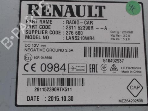 Radio RENAULT CLIO IV (BH_) 1.5 dCi 75 | BP25260900E6 
