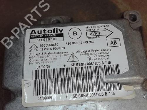 Airbag styreenhed PEUGEOT PARTNER Tepee 1.6 HDi (109 hp) 21290561