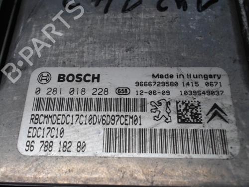 Used Engine control unit (ECU) Engine control unit (ECU) PEUGEOT 208 I (CA_, CC_) 1.6 HDi (92 hp) 21300087 21300087