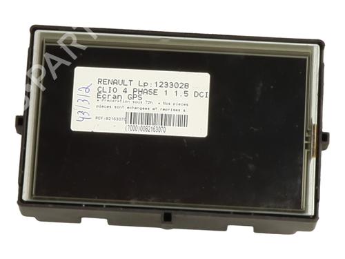 Used Display monitor RENAULT CLIO IV (BH_) 1.5 dCi 90 (90 hp) 21371578