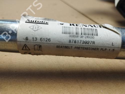 Used Front left seatbelt Front left seatbelt RENAULT MEGANE IV Hatchback (B9A/M/N_) 1.2 TCe 130 (B9MR) (130 hp) 33631888 33631888