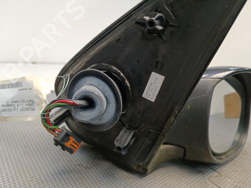 Right mirror PEUGEOT 206+ (2L_, 2M_) 1.4 i | BP21389023C27 