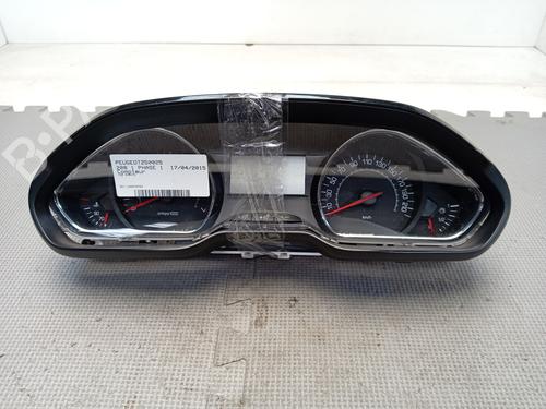 Used Instrument cluster PEUGEOT 208 I (CA_, CC_) 1.2 VTI 82 (82 hp) 23805473
