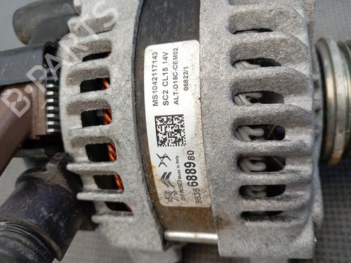 Used Alternator Alternator CITROËN C5 AIRCROSS (A_) 1.2 PureTech 130 (ARHNSJ) (131 hp) 22130451 22130451