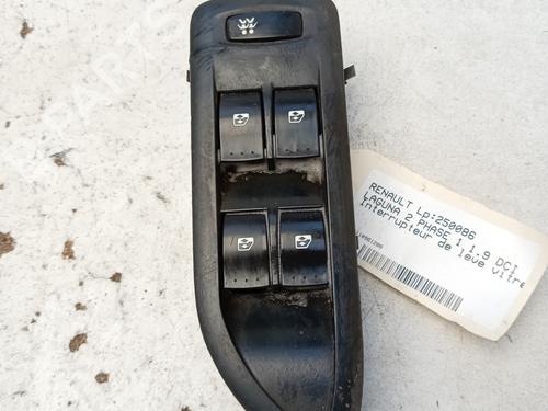 Used Left front window switch RENAULT LAGUNA II (BG0/1_) 1.9 dCi (107 hp) 29609784