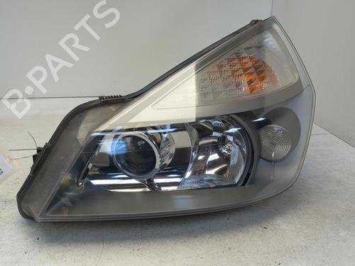 Used Left headlight RENAULT ESPACE IV (JK0/1_) 2.2 dCi (JK0H) (150 hp) 22129834