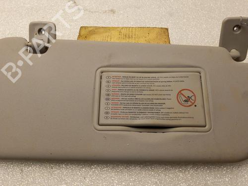 Used Right sun visor Right sun visor PEUGEOT 3008 I MPV (0U_) 1.6 HDi (112 hp) 21323468 21323468