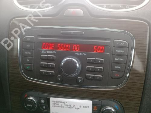 Radio FORD FOCUS II (DA_, HCP, DP) 1.6 TDCi | BP23805373E6 