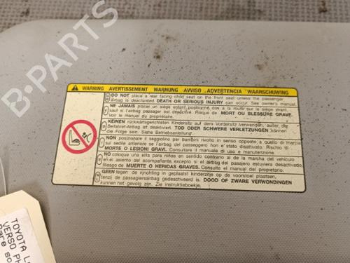 Used Right sun visor Right sun visor TOYOTA VERSO (_R2_) 2.0 D-4D (AUR20_, AUR20R) (126 hp) 21322676 21322676