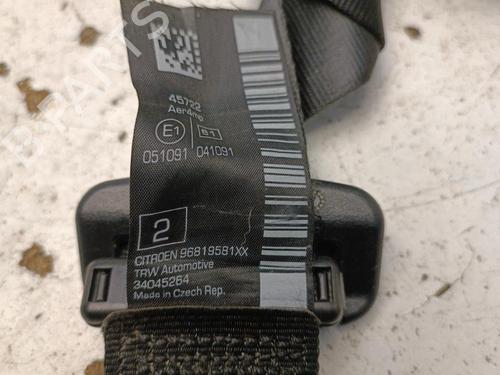 Used Rear right seatbelt Rear right seatbelt CITROËN DS3 (SA_) 1.6 VTi 120 (120 hp) 21323465 21323465