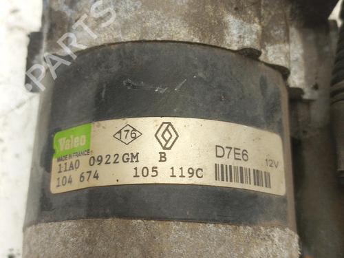 Startmotor RENAULT SCÉNIC I MPV (JA0/1_, FA0_) 1.6 (JA00, JA16, JA15, JA19, JA1V, JA2B, JA2C, JA0B,... | BP21325001M8 
