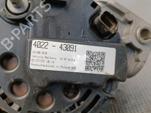 Alternator RENAULT SCÉNIC I MPV (JA0/1_, FA0_) 1.9 dTi (JA1U) | BP21325741M7 