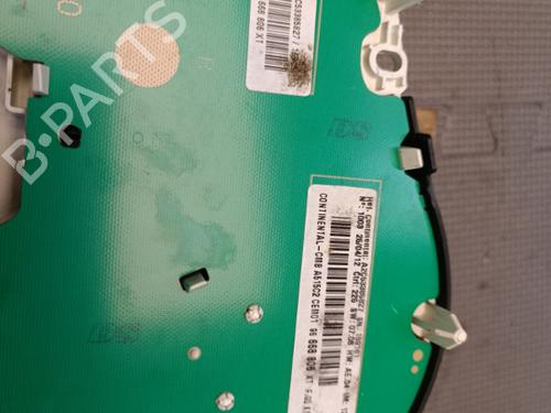 Used Instrument cluster Instrument cluster CITROËN C3 II (SC_) 1.4 HDi 70 (SC8HZC, SC8HR0, SC8HP4) (68 hp) 21322649 21322649