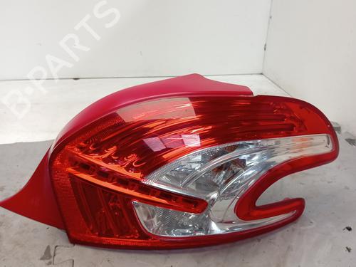 Used Left taillight PEUGEOT 208 I (CA_, CC_) 1.4 HDi (68 hp) 29255945