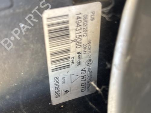 Used Right headlight Right headlight CITROËN C8 (EA_, EB_) 2.0 HDi 165 (163 hp) 25407825 25407825