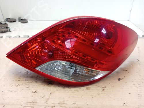 Used Right taillight PEUGEOT 207 (WA_, WC_) 1.4 HDi (68 hp) 27594640